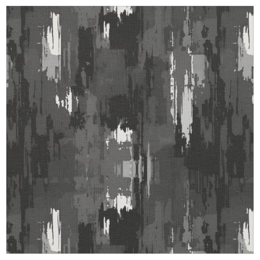 Schwarz/Grau/Weiß Abstrakte Farbe Stoff (Nahaufnahme)