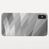 Schwarz, Grau, Weiß, geometrische Abstraktion Case-Mate iPhone Hülle (Rückseite (Horizontal))