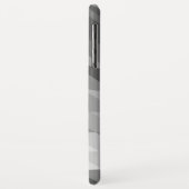 Schwarz, Grau, Weiß, geometrische Abstraktion Case-Mate iPhone Hülle (Hinten/Links)