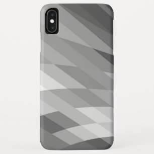 Schwarz,Grau,Weiß geometrisches Abstrak Case-Mate iPhone Hülle