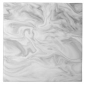 Schwarz-Grau-Weiß-Marmor Keramik Tile Fliese (Vorderseite)