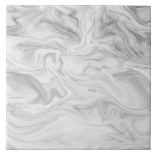 Schwarz-Grau-Weiß-Marmor Keramik Tile Fliese (Vorderseite)