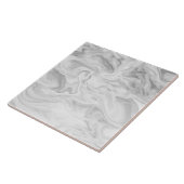 Schwarz-Grau-Weiß-Marmor Keramik Tile Fliese (Seite)