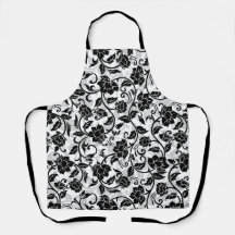 Schwarz-Grau-wirbelnde Blume