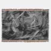 Schwarz-graue Farbquadrate, 'falsche Pinselstriche Decke (Vorderseite)