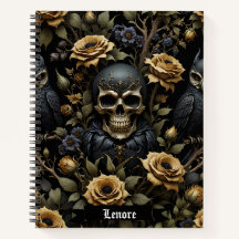 Schwarz-grauer Totenkopf
