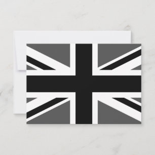 Schwarz-grauer Union Jack