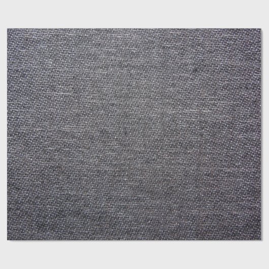 schwarz-graues Tuch Geschenkpapier (Flach)