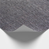 schwarz-graues Tuch Geschenkpapier (Ecke)