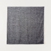 schwarz-graues Tuch Wandteppich (Vorderseite)