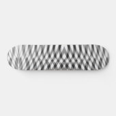 Schwarz-Graustreifen-Overlay Skateboard (Horizontal)