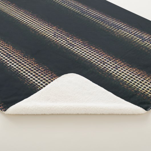 Schwarz-Grautextil Sherpadecke (3/4)