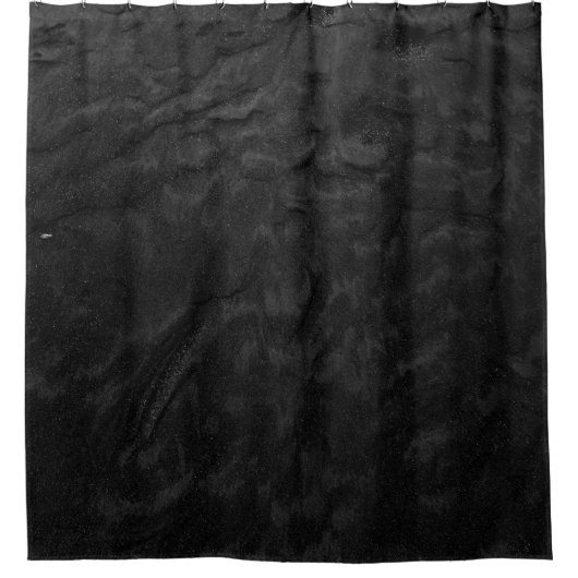 Schwarz-Grautextilien Duschvorhang (Vorderseite)