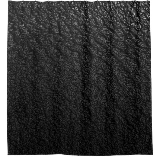 Schwarz-Grautextilien Duschvorhang (Vorderseite)