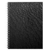 Schwarz-Grautextilien Notizblock (Vorderseite)