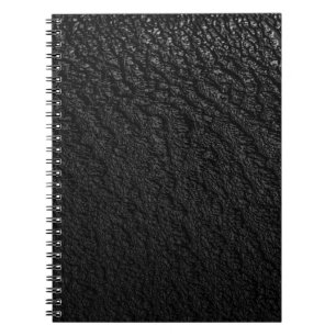 Schwarz-Grautextilien Notizblock