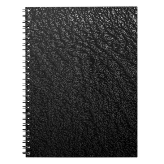 Schwarz-Grautextilien Notizblock (Vorderseite)