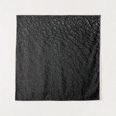 Schwarz-Grautextilien Wandteppich (Vorderseite)