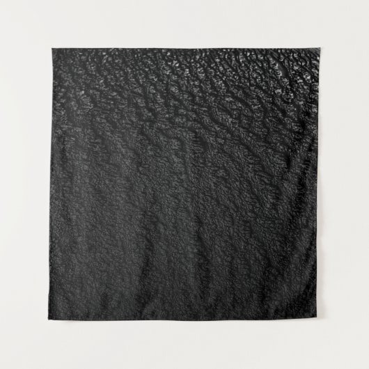 Schwarz-Grautextilien Wandteppich (Vorderseite)