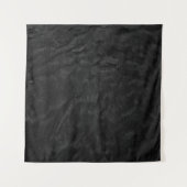 Schwarz-Grautextilien Wandteppich (Vorderseite)