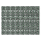 Schwarz-grün-Blättermuster Tischdecke (Vorderseite (Horizontal))