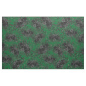 Schwarz-Grün-Dunkel-Gotik-Rose Floral Stoff (Yard (91,4 cm))