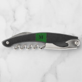 Schwarz-Grün-Imitat Kellnermesser (Rückseite)