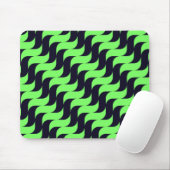 Schwarz-Grün-Kaskadenwelle Mousepad (Mit Mouse)