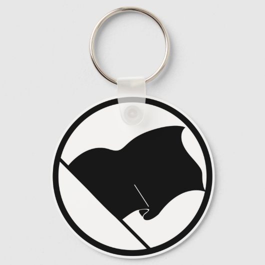 Schwarz-Grün-Lila Markierung Schlicht Keine Symbol Schlüsselanhänger (Vorderseite)