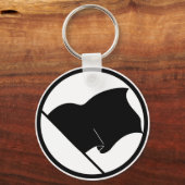 Schwarz-Grün-Lila Markierung Schlicht Keine Symbol Schlüsselanhänger (Vorderseite)