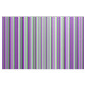 Schwarz, Grün, Minzcreme und dunkles Violetmuster Stoff (Yard (91,4 cm))