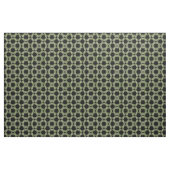 Schwarz-Grün-Modernes Stadtmuster Stoff (Fat Quarter (45,7 x 55,9 cm))