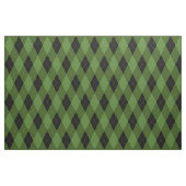 Schwarz-Grün-Raute-Muster Stoff (Fat Quarter (45,7 x 55,9 cm))