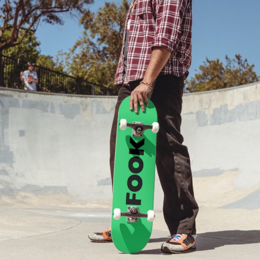 Schwarz-Grün-Skateboard Skateboard (Außenbereich 2)