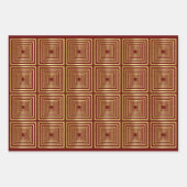 Schwarz-Grün-Umschlagpapier Set 3 Geschenkpapier Set (Vorderseite 2)