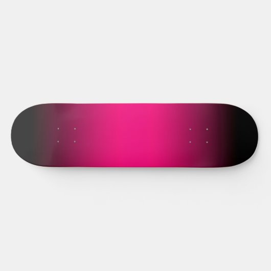 Schwarz-Heiß-Rosa-Farbe Skateboard (Horizontal)