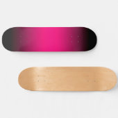Schwarz-Heiß-Rosa-Farbe Skateboard (Horizontal)
