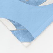 Schwarz I Liebe Volleyball Textmuster Fleecedecke (Ecke)