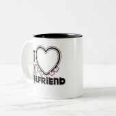 schwarz i luv 1 zweifarbige tasse (Vorderseite Links)