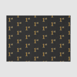 Schwarz, Imitate Gold 1. (Erste) Event Tissue Pape Seidenpapier