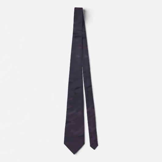 Schwarz Inspiriert 5 von Kristalin Davis Neck Tie Krawatte (Vorderseite)