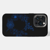 Schwarz iPhone Hülle (Rückseite (Horizontal))