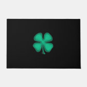 Schwarz-Irisch-Türmchen Fußmatte (Vorderseite)