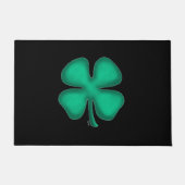 Schwarz-Irisch-Türmchen Fußmatte (Vorderseite)