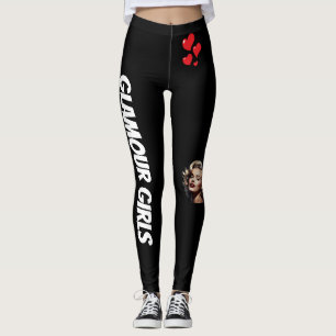 Schwarz ist für immer das Herz Leggings