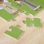 Schwarz ist Ostern Rised Puzzle (Seite)