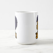 Schwarz ist schön kaffeetasse (Mittel)