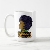 Schwarz ist schön kaffeetasse (Links)