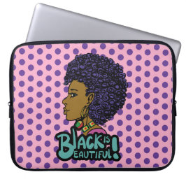 Schwarz ist schön laptopschutzhülle