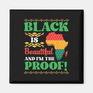 Schwarz ist schön und ich bin der Beweis für Afrik Magnet
